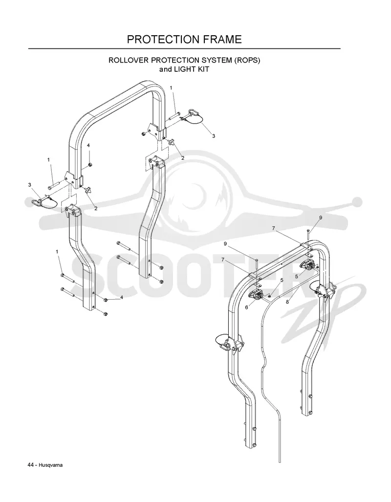 PROTECTION FRAME