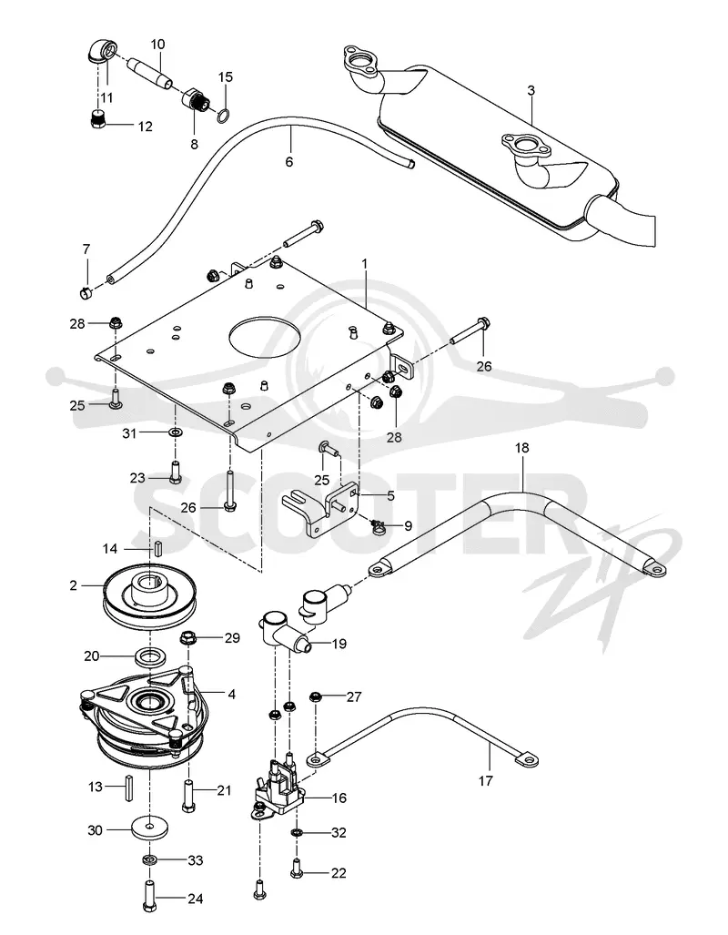 ENGINE PLATE