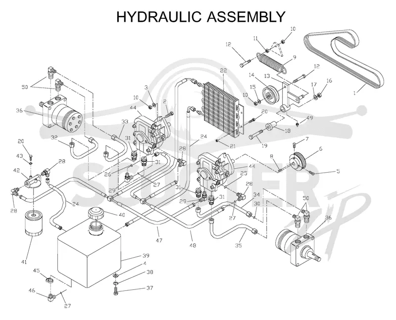 HYDRAULIC PUMP - MOTOR