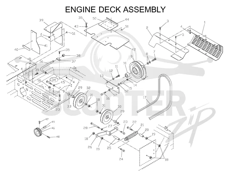 MOWER DECK / CUTTING DECK