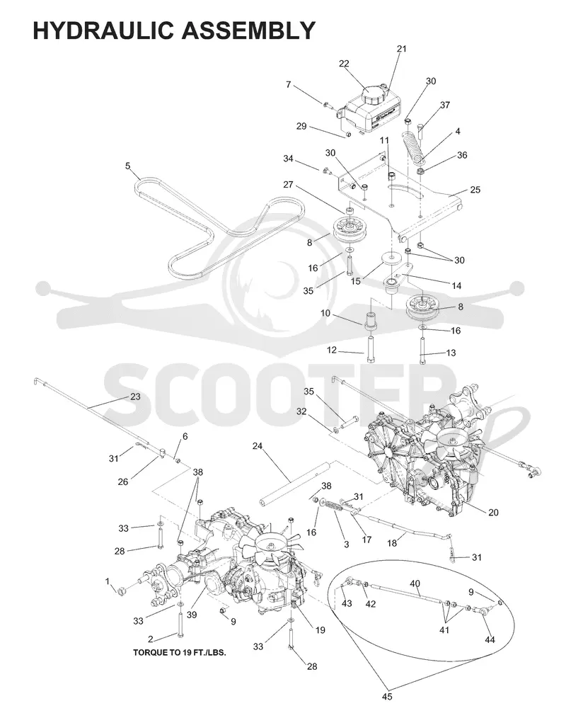 HYDRAULIC PUMP - MOTOR