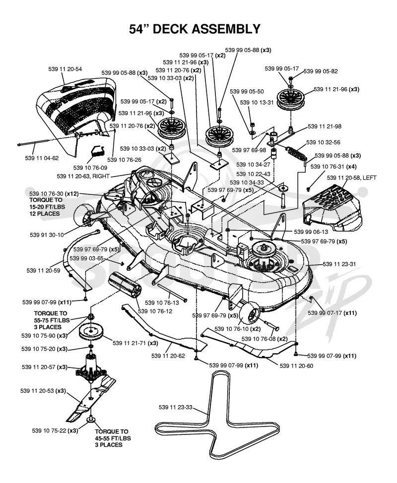 MOWER DECK / CUTTING DECK