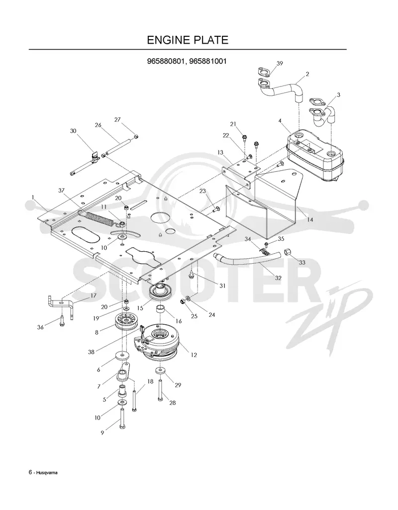 ENGINE PLATE