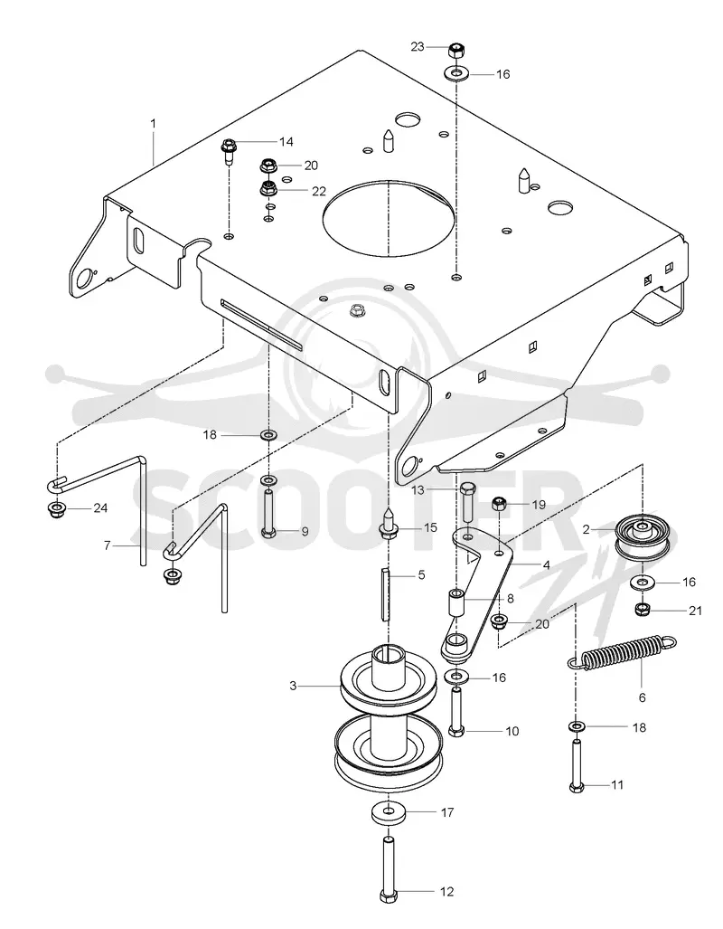 ENGINE PLATE