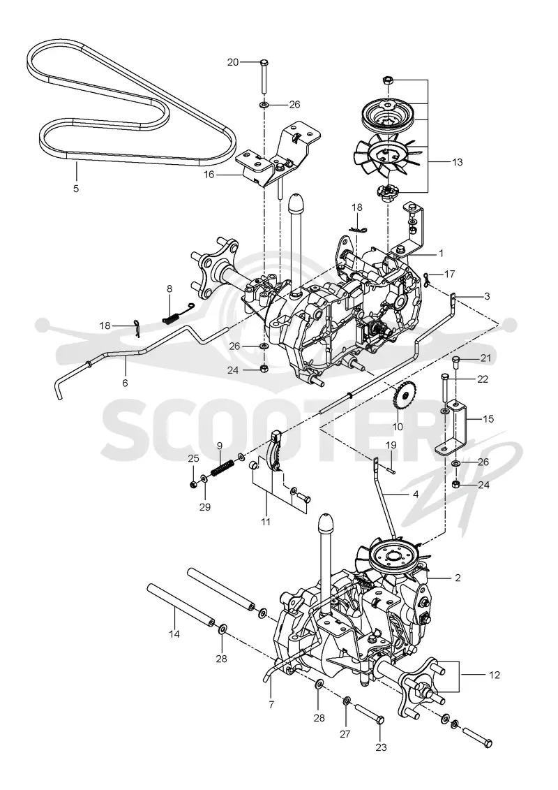 HYDRAULIC PUMP - MOTOR
