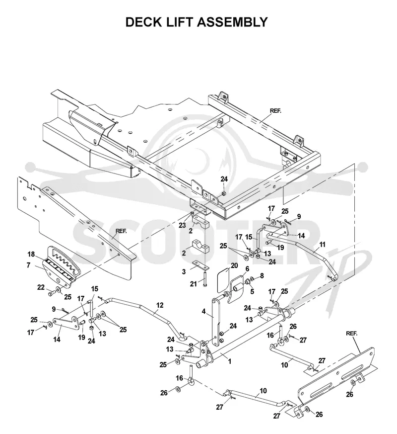 MOWER LIFT / DECK LIFT