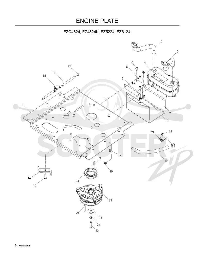 ENGINE PLATE