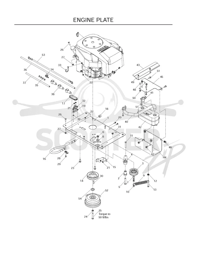 ENGINE PLATE