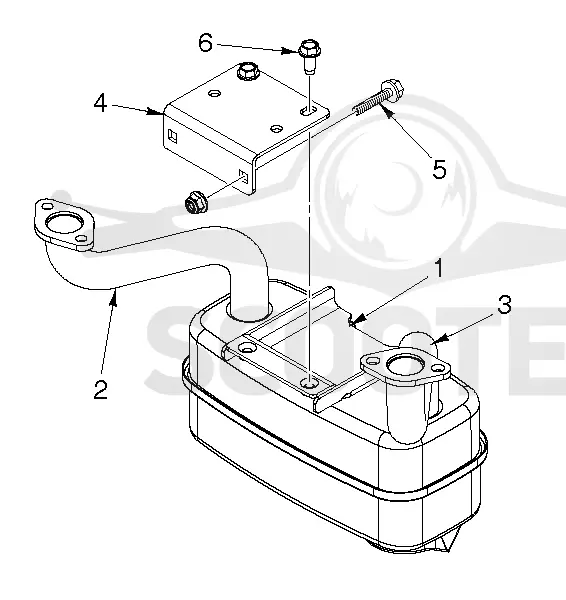 ENGINE MOUNTING, GUARDS & MUFFLER