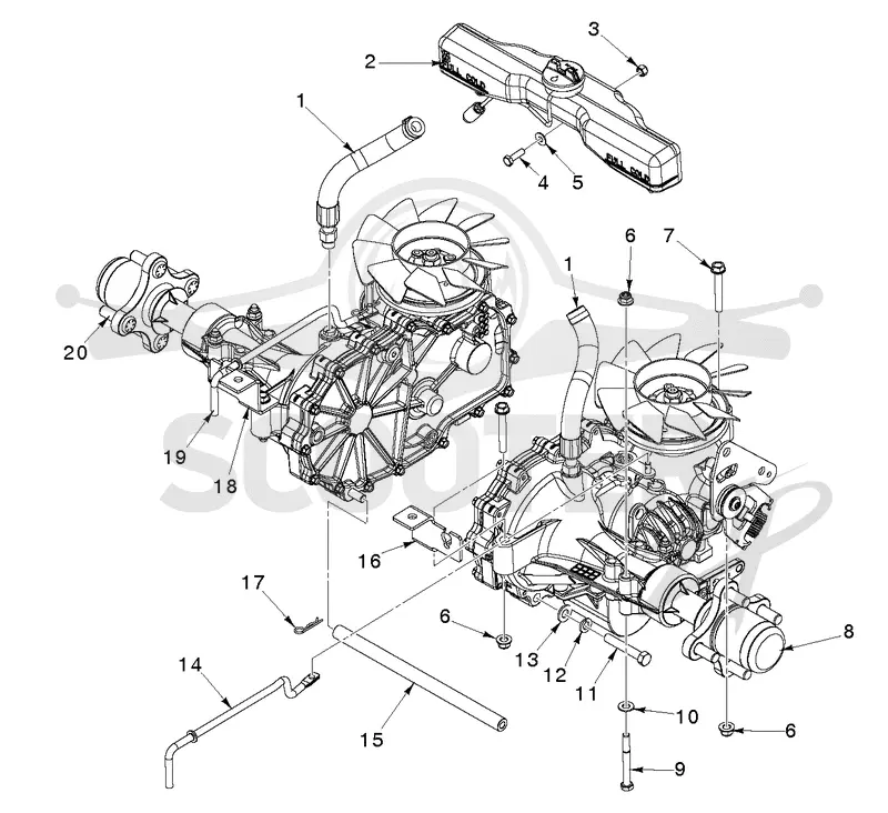 HYDRAULIC PUMP - MOTOR