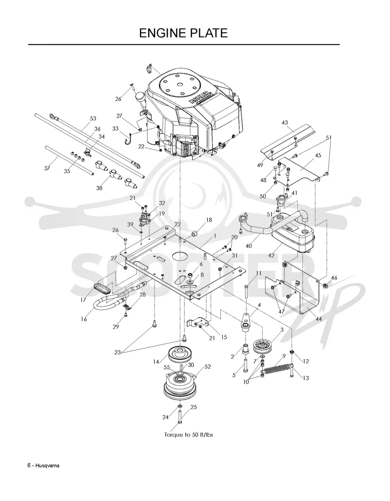 ENGINE PLATE