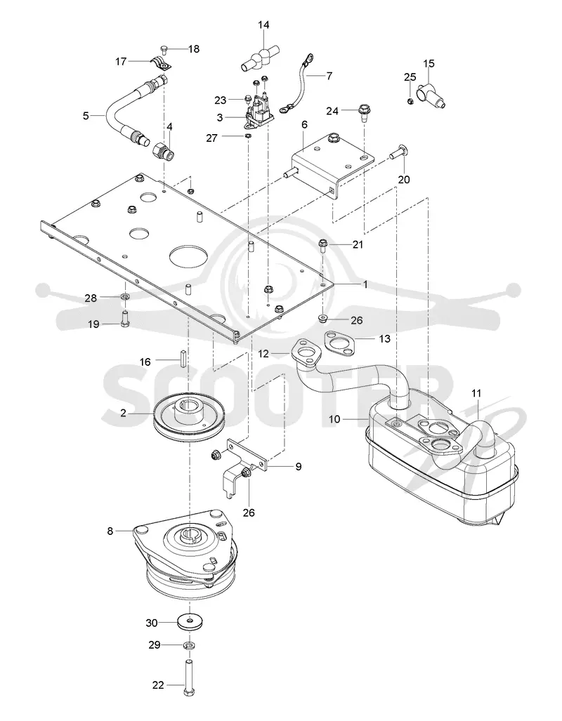 ENGINE PLATE