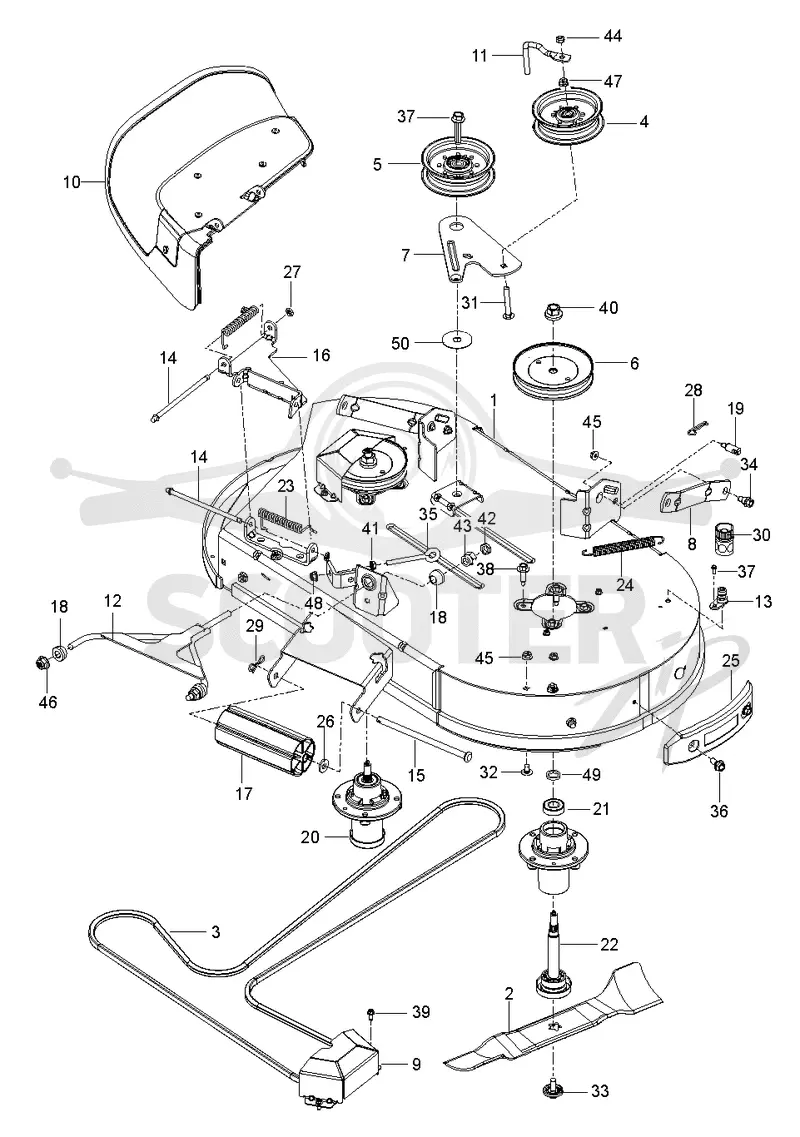 MOWER DECK / CUTTING DECK