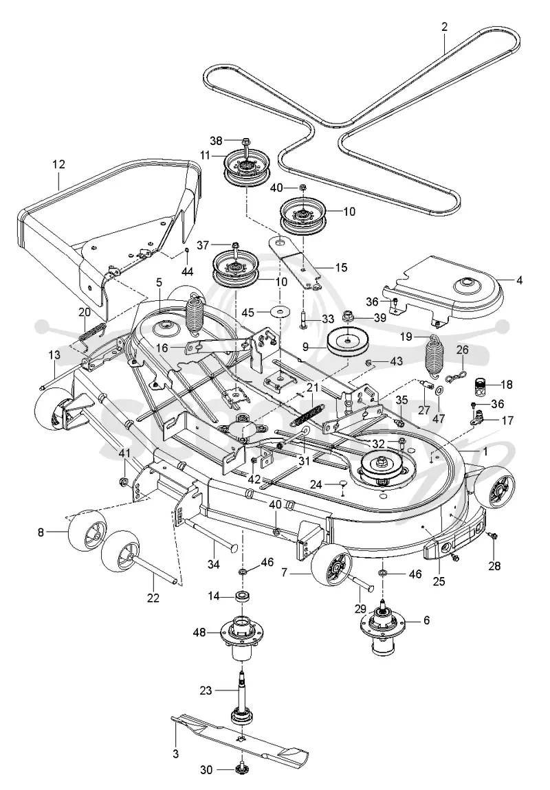 MOWER DECK / CUTTING DECK
