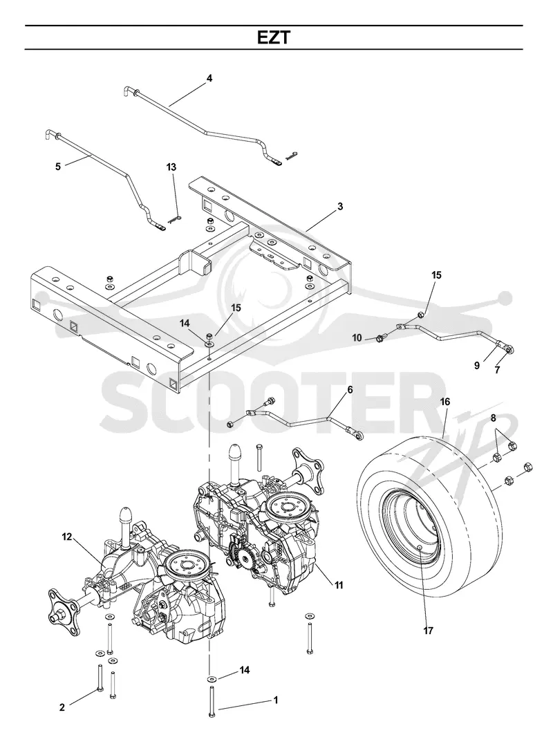 HYDRAULIC PUMP - MOTOR