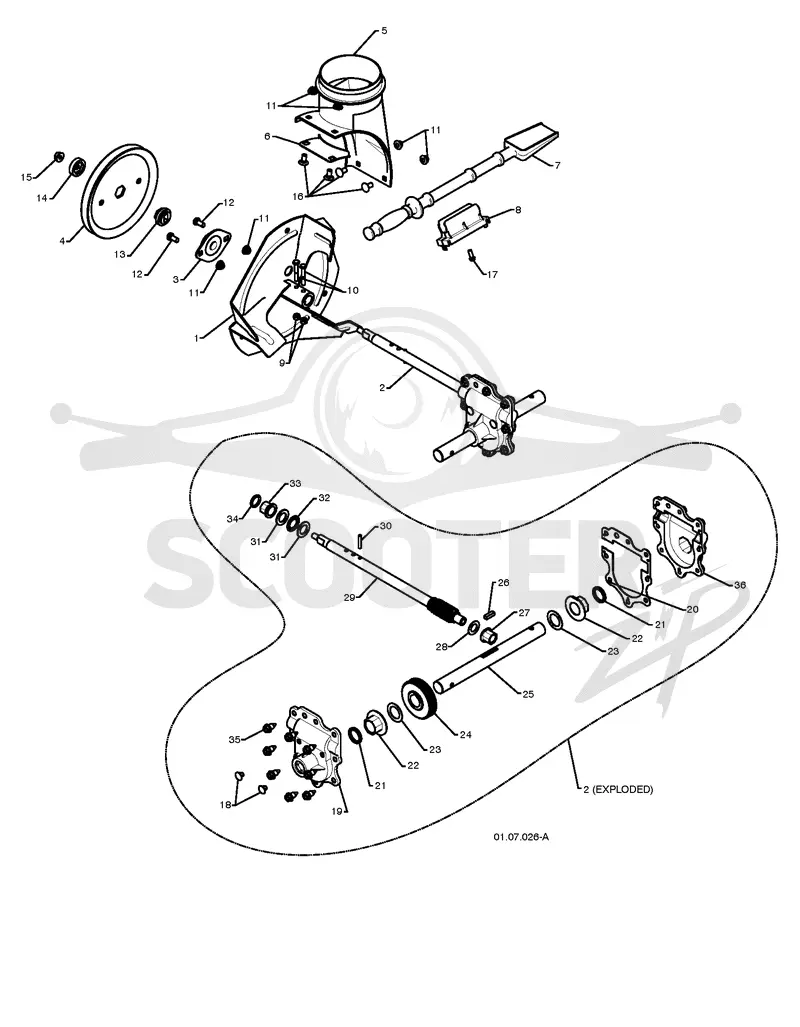 AUGER HOUSING & IMPELLER