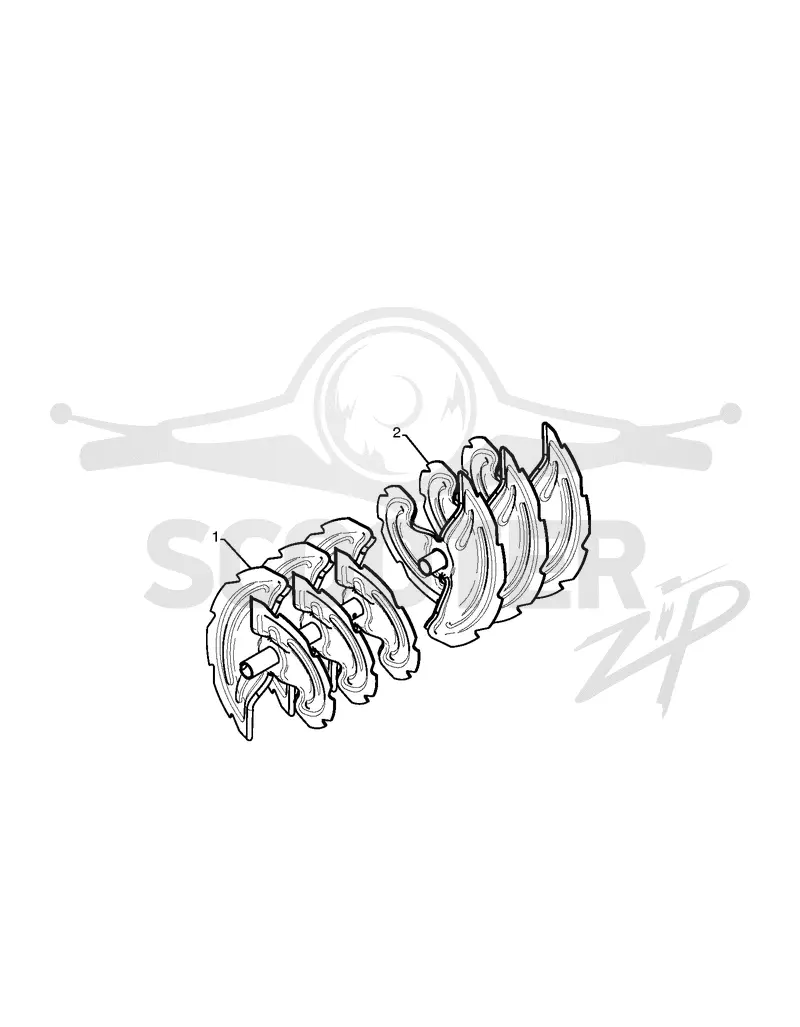 AUGER HOUSING & IMPELLER