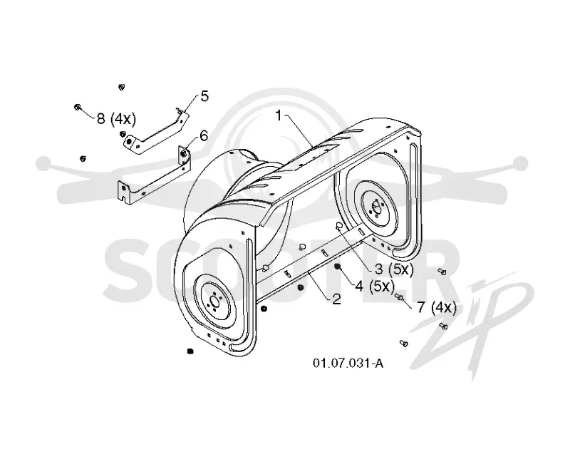 AUGER HOUSING & IMPELLER