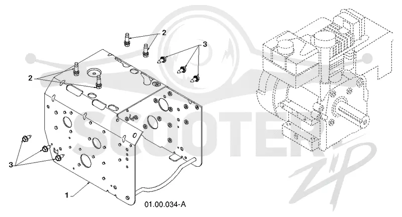 CHASSIS, ENGINE & PULLEYS