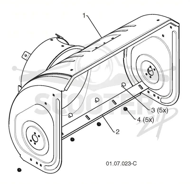 AUGER HOUSING & IMPELLER