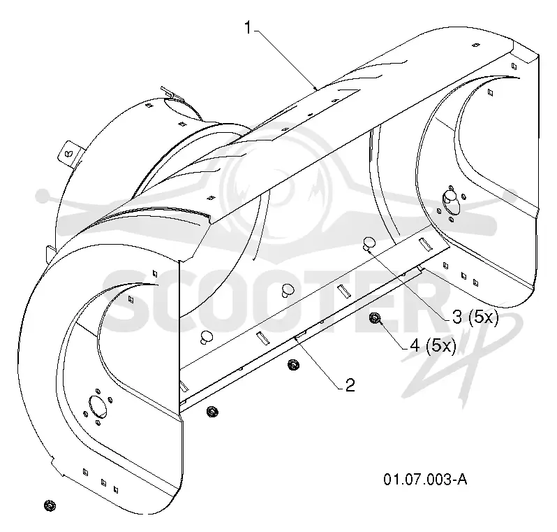 AUGER HOUSING & IMPELLER