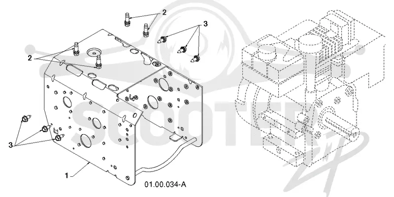 CHASSIS, ENGINE & PULLEYS