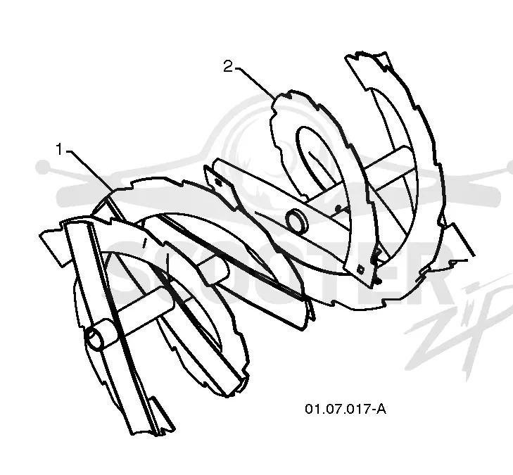 AUGER HOUSING & IMPELLER