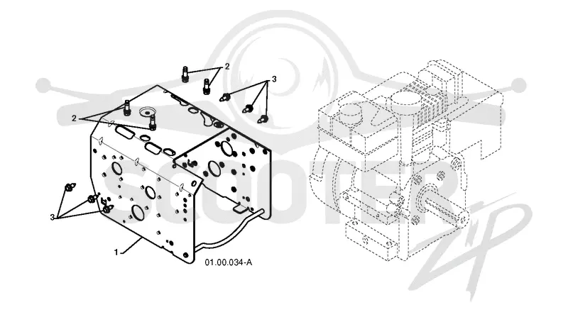 CHASSIS, ENGINE & PULLEYS