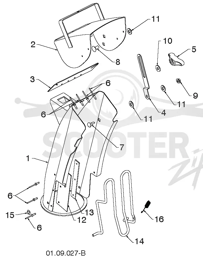 CONTROL PANEL & DISCHARGE CHUTE