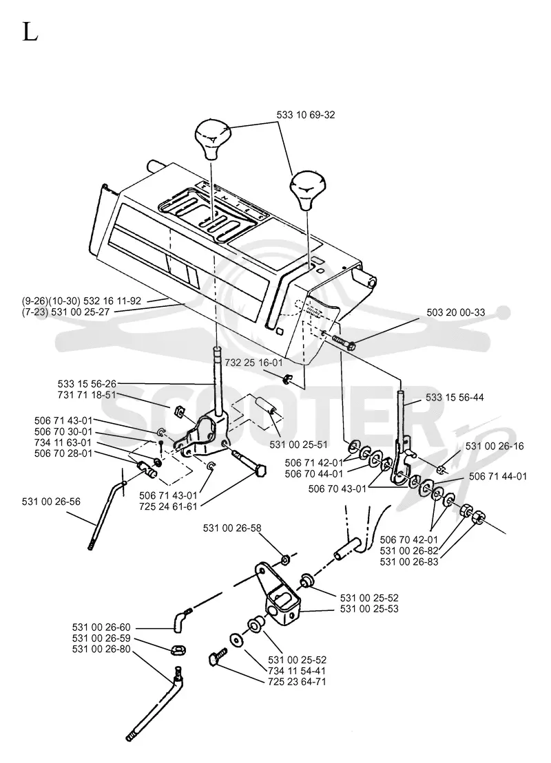 CONTROL PANEL & DISCHARGE CHUTE