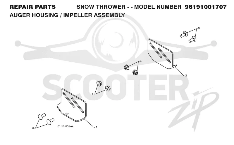 AUGER HOUSING & IMPELLER