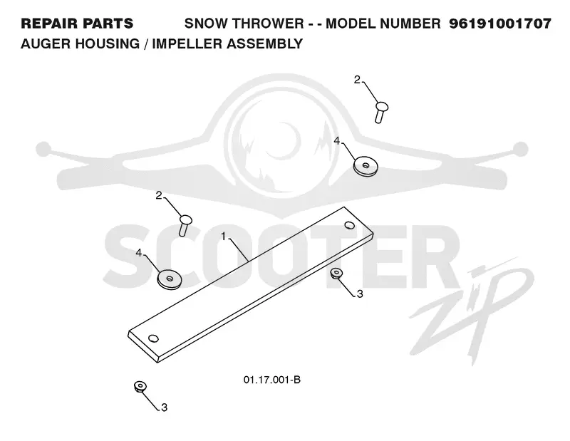 AUGER HOUSING & IMPELLER