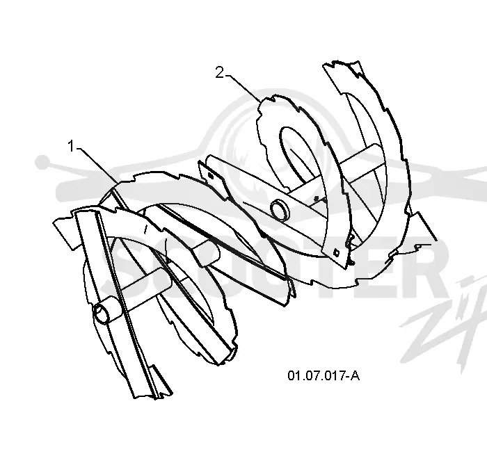 AUGER HOUSING & IMPELLER