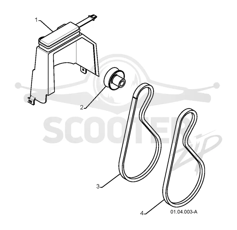 CHASSIS, ENGINE & PULLEYS