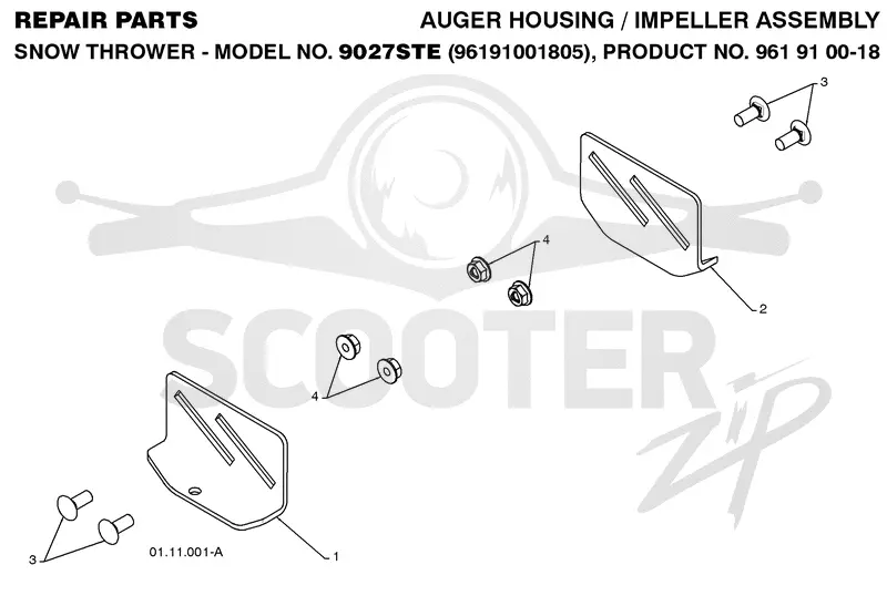 AUGER HOUSING & IMPELLER