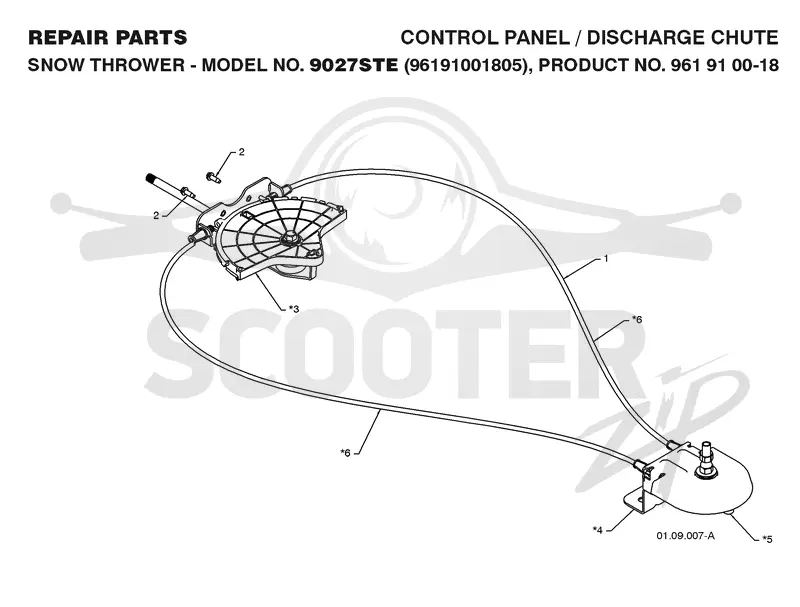 CONTROL PANEL & DISCHARGE CHUTE