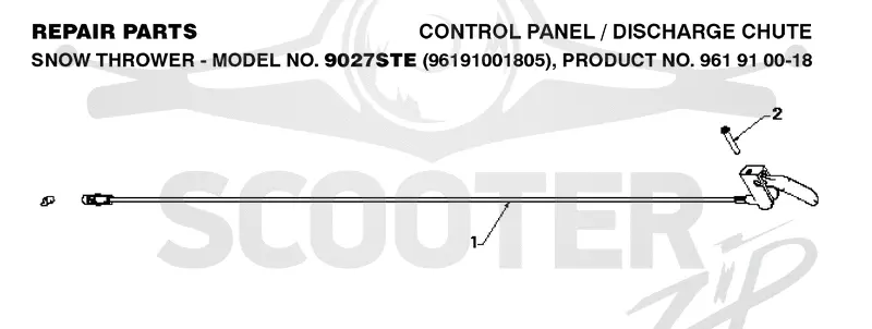 CONTROL PANEL & DISCHARGE CHUTE