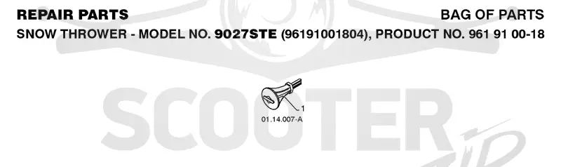 REPAIR PARTS