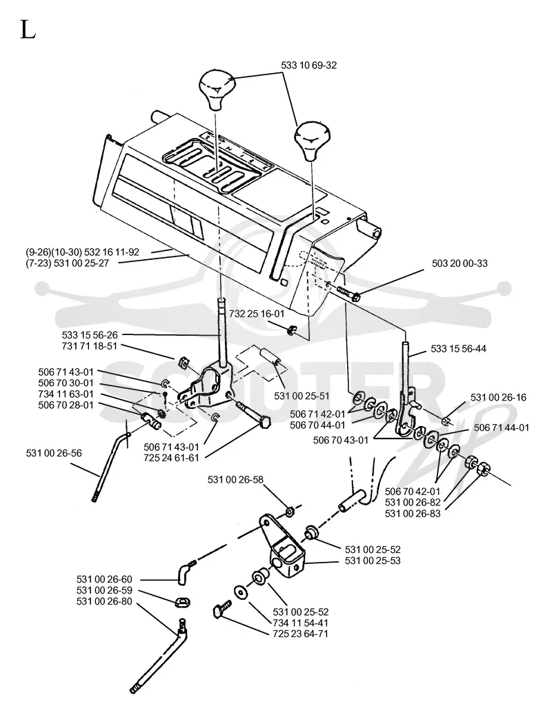 CONTROL PANEL & DISCHARGE CHUTE