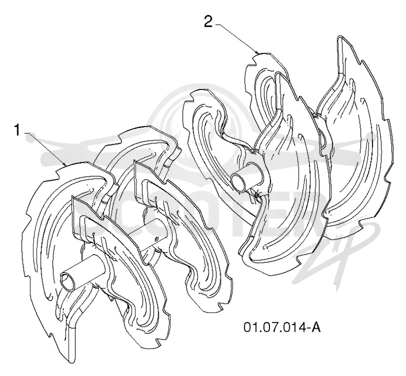 AUGER HOUSING & IMPELLER