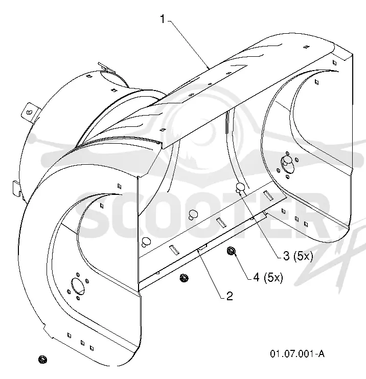 AUGER HOUSING & IMPELLER