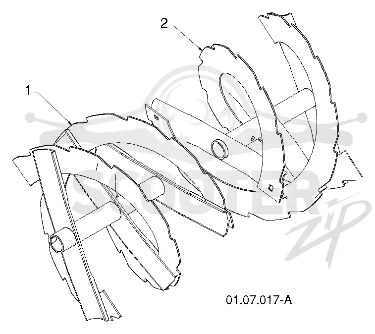 AUGER HOUSING & IMPELLER