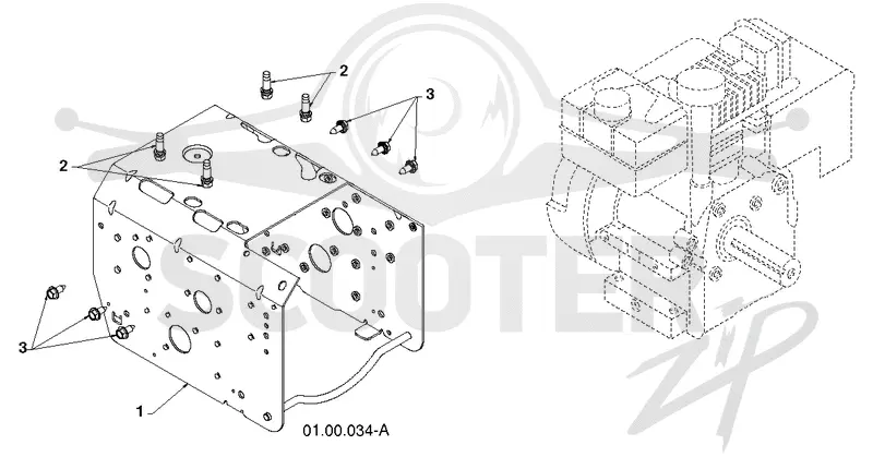 CHASSIS, ENGINE & PULLEYS