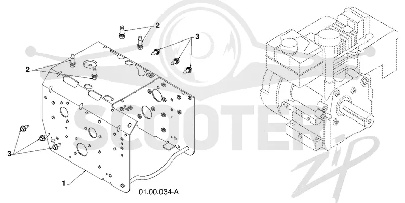 CHASSIS, ENGINE & PULLEYS