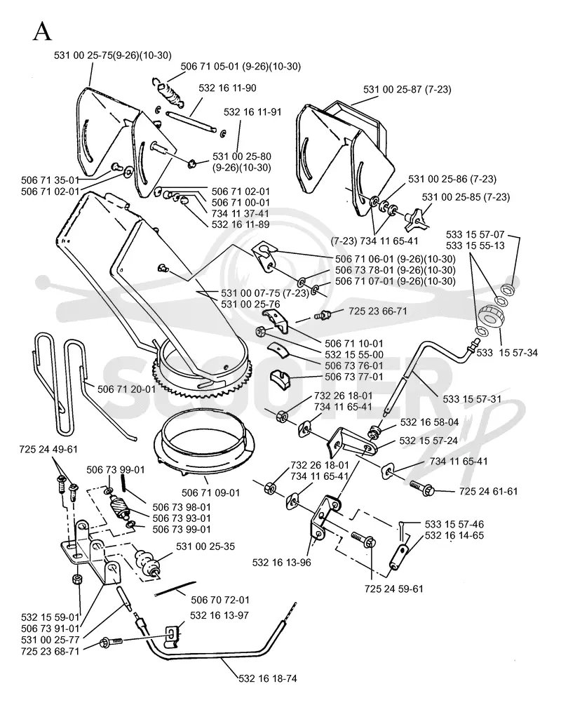 CONTROL PANEL & DISCHARGE CHUTE