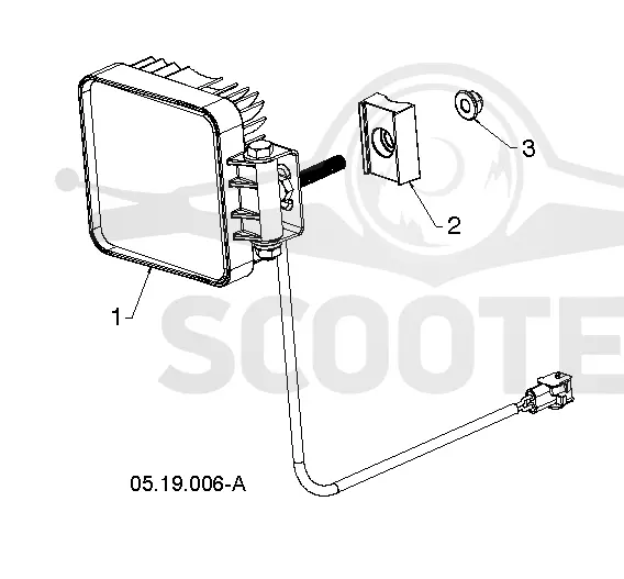 CONTROL PANEL & DISCHARGE CHUTE