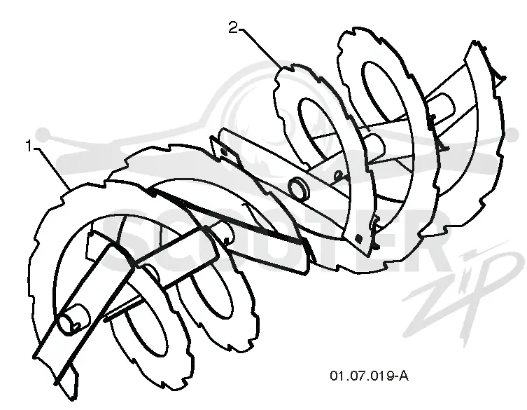 AUGER HOUSING & IMPELLER