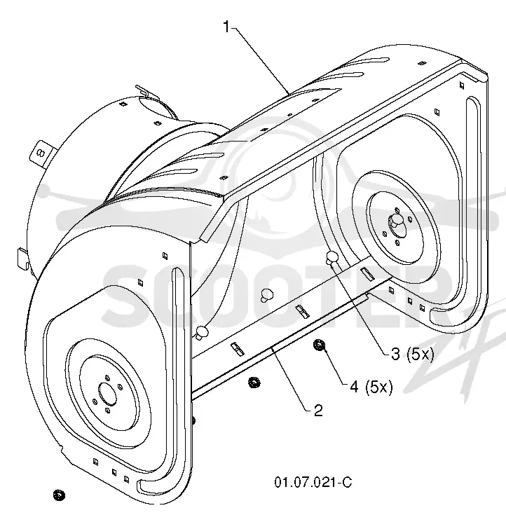 AUGER HOUSING & IMPELLER