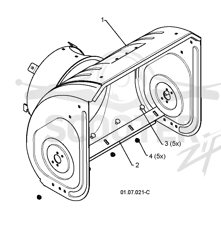 AUGER HOUSING & IMPELLER