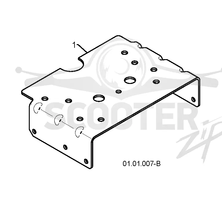 CHASSIS, ENGINE & PULLEYS